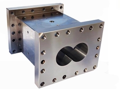 압출기 배럴 생산량 화면