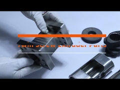 정밀 설계된 스크류 요소와 배럴 조립체 압출기 예비품