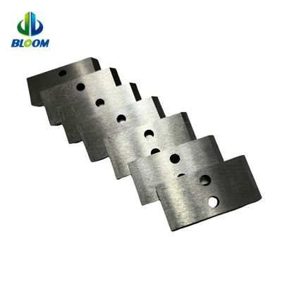 품질  Custom Blade Special Shaped Small Industrial Machine Knife For Food Packaging Plastic Recycling SS Steel Wear Resistance 공장