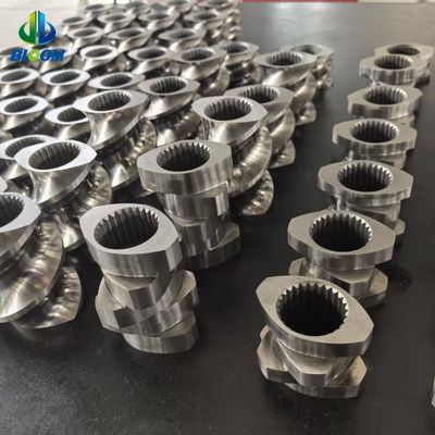 품질  High Precision Twin Screw Elements for Polymer Compounding in Plastic Industry Parallel Twin Screw Extruders 공장