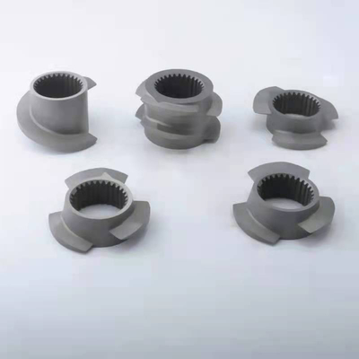연속적인 부스 타입 이축압출（성형）기 스크류 요소가 혼합되고 녹습니다