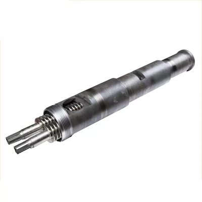 가정용 농업 산업용 PE HDPE PVC 플라스틱 피침형 쌍 나사 배럴