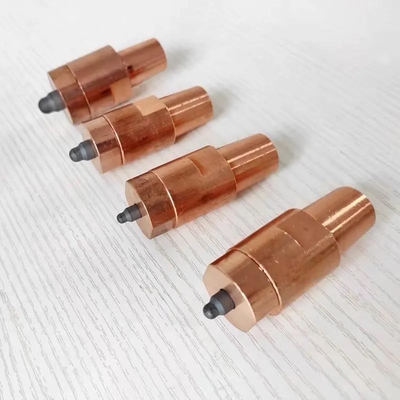 너트 용접 / 저항 용접을 위한 M4 / M5 / M6 / M8 흑체 표면 KCF 위치결정 핀