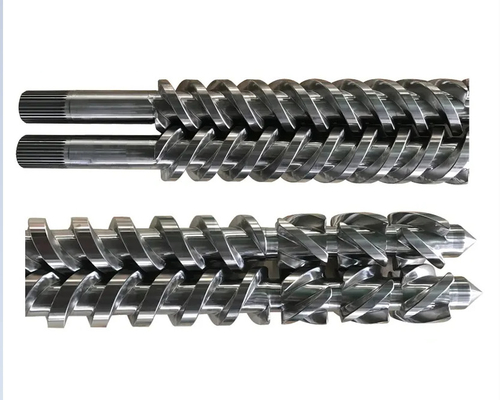 PVC 파이프 Bimetallic 쌍둥이 피침 나사 배럴 30mm 나사 거리