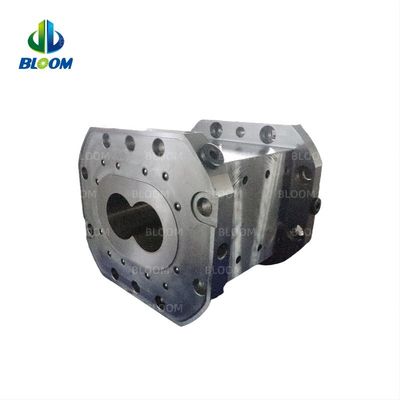 W6Mo5Cr4V2 듀얼 스크루 extruder를 위한 플라스틱 extruder 배럴 LDPE/HDPE/PP 필름 불어 extruder Bimetallic 스크루 배럴