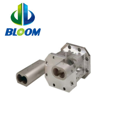 W6Mo5Cr4V2 듀얼 스크루 extruder를 위한 플라스틱 extruder 배럴 LDPE/HDPE/PP 필름 불어 extruder Bimetallic 스크루 배럴