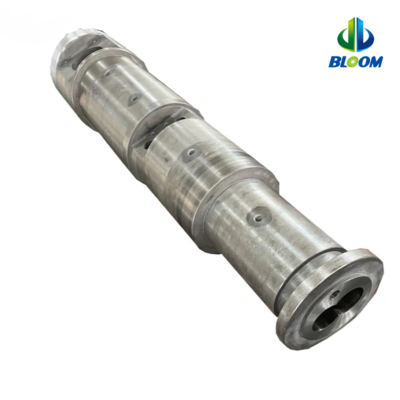 PVC WPC 파이프 시트를위한 Bimetallic 피침 쌍둥이 나사 및 배럴