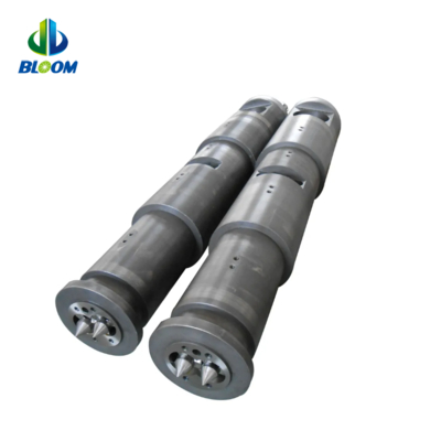 고 정밀성 Bimetallic 피침형 쌍 나사 배럴 플라스틱 및 고무 진압