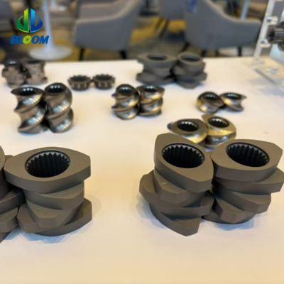 (PTR) W6 ultra-fine grain wear-resistant steel extruder parts Twin-Screw Extruder Thread Element Barrel and Shaft