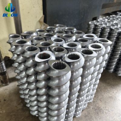 High Precision Twin Screw Elements for Polymer Compounding in Plastic Industry Parallel Twin Screw Extruders