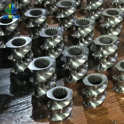 High Precision Twin Screw Elements for Polymer Compounding in Plastic Industry Parallel Twin Screw Extruders