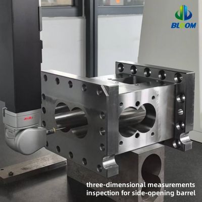 Modular Design Nickel Alloy High Strength Twin Screw Barrel for Extruder Machinery