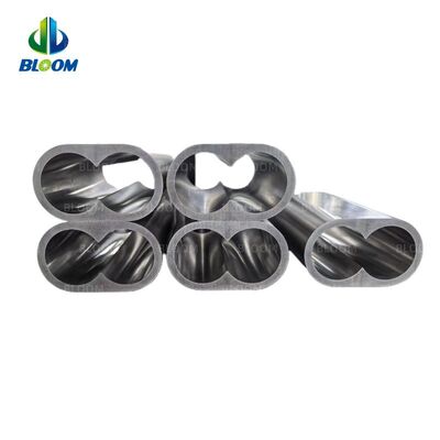 고온 저항 트윈 스크류 압출기용 HRC56-64 경도 니켈-크롬-텅스텐 복합 라이너