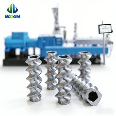 마모 및 부식 방지 트윈 스크류 압출기 부품, 맞춤형 사양 및 높은 토크 용량