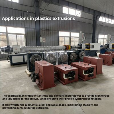 SJ SZ65 시리즈 기어박스, 고 토크 변환을 위한 수직 단일 스크류 압출기용
