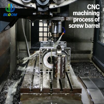 니켈 알로이 비메탈 엑스트루더 나사 및 배럴 PP PET PVC ABS 플라스틱 엑스트루더에 대한 마모 저항과 고온 내성을 갖춘