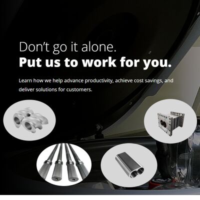 정밀 CNC 가공 쌍 나사 추출기 부품