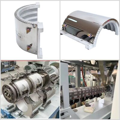 Cast Aluminum Belt Heater with High Thermal Efficiency, Even Heat Distribution, and Durable Construction for Plastic Machinery