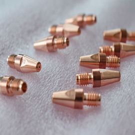 Binzel/Trafimet/Miller/Kemppi/OTC/Fronius/ESAB/Lincoin/Panasonic 브랜드 CuCrZr 접촉 팁 M6/M8에 적용