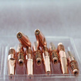 Binzel/Trafimet/Miller/Kemppi/OTC/Fronius/ESAB/Lincoin/Panasonic 브랜드 CuCrZr 접촉 팁 M6/M8에 적용