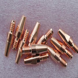Binzel/Trafimet/Miller/Kemppi/OTC/Fronius/ESAB/Lincoin/Panasonic 브랜드 CuCrZr 접촉 팁 M6/M8에 적용