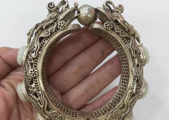 좋은 축복과 중국 전통적 길조 패턴 밴드