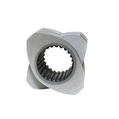 ZSK 시리즈 W6Mo5Cr4V2 직경 범위 20mm ~ 200mm의 동 회전 쌍 나사 추출기를 위한 쌍 나사 요소